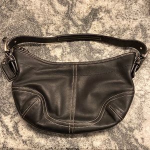 Black coach purse